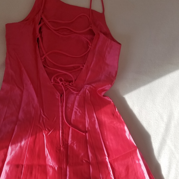 Zum Zum by Niki Livas Spaghetti strap Gown Dress - Picture 16 of 16